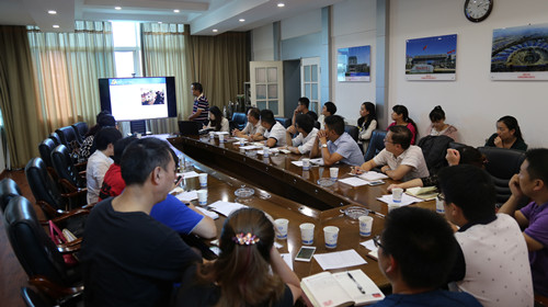 公司黨委對各支部上半年工作進(jìn)行考核