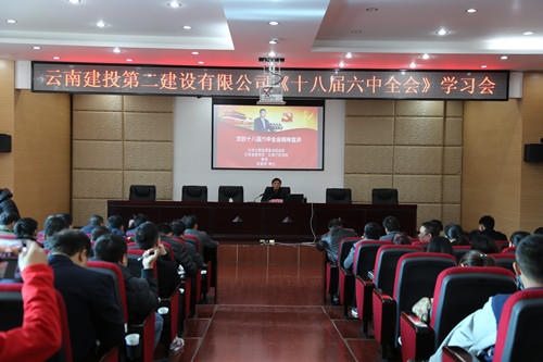 公司黨委召開十八屆六中全會學(xué)習(xí)會