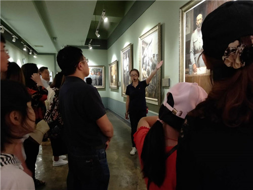 昭通分公司黨支部第一黨小組組織參觀云南陸軍講武堂