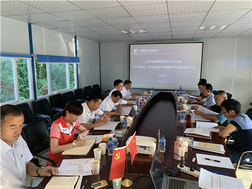 “不忘初心、牢記使命”主題教育—公司領(lǐng)導(dǎo)班子召開(kāi)調(diào)研成果交流會(huì)