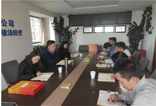 公司領導調(diào)研國際工程部黨支部工作