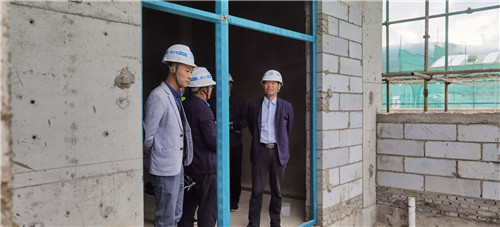 陳定華調(diào)研香格里拉“月光城”小鎮(zhèn)建設(shè)項目