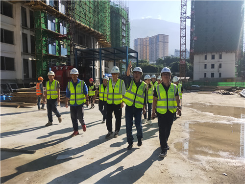 萬向遵調(diào)研巧家北門項(xiàng)目