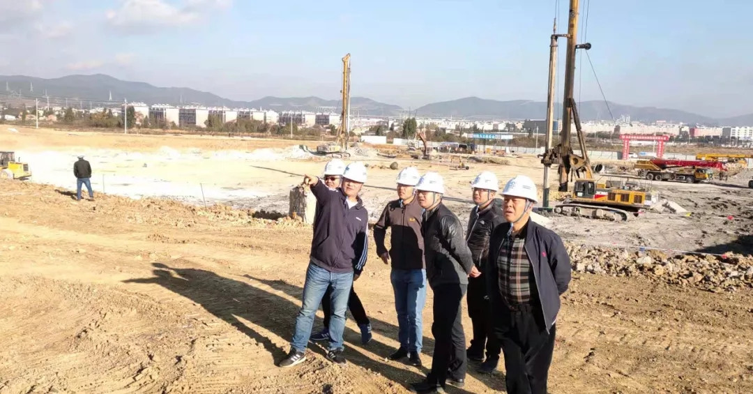 萬向遵調(diào)研曲靖片區(qū)項目