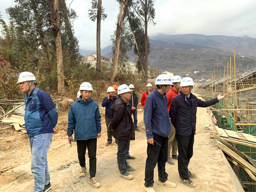 【調(diào)研檢查】陳定華、王現(xiàn)合調(diào)研巧家大寨、北門項目