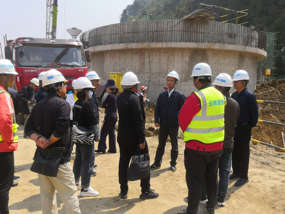 【調(diào)研檢查】文山市委書記及市長調(diào)研三水廠項(xiàng)目