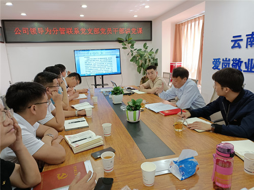 【黨課開講啦】陳定華講授黨史學(xué)習(xí)教育專題黨課