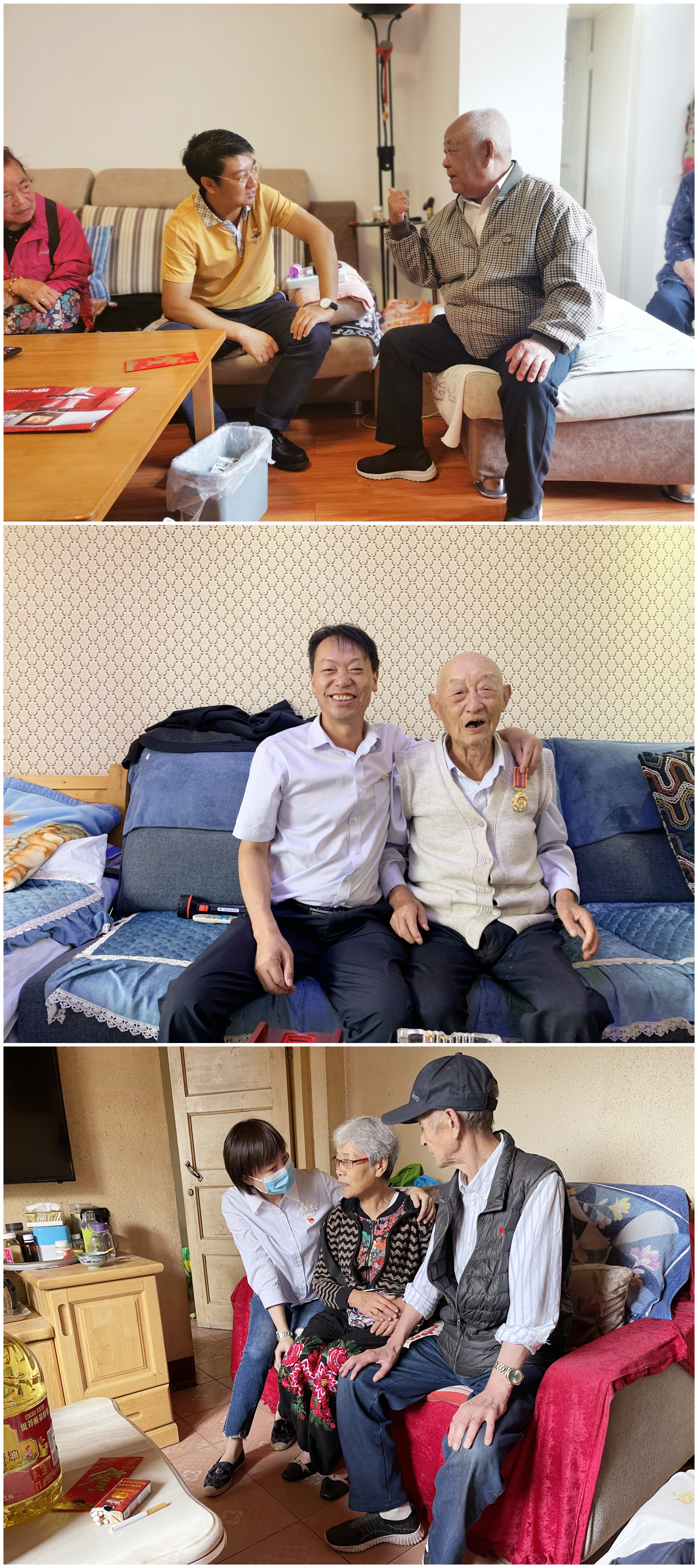 【我為群眾辦實事】公司領(lǐng)導帶隊慰問困難高齡退伍軍人