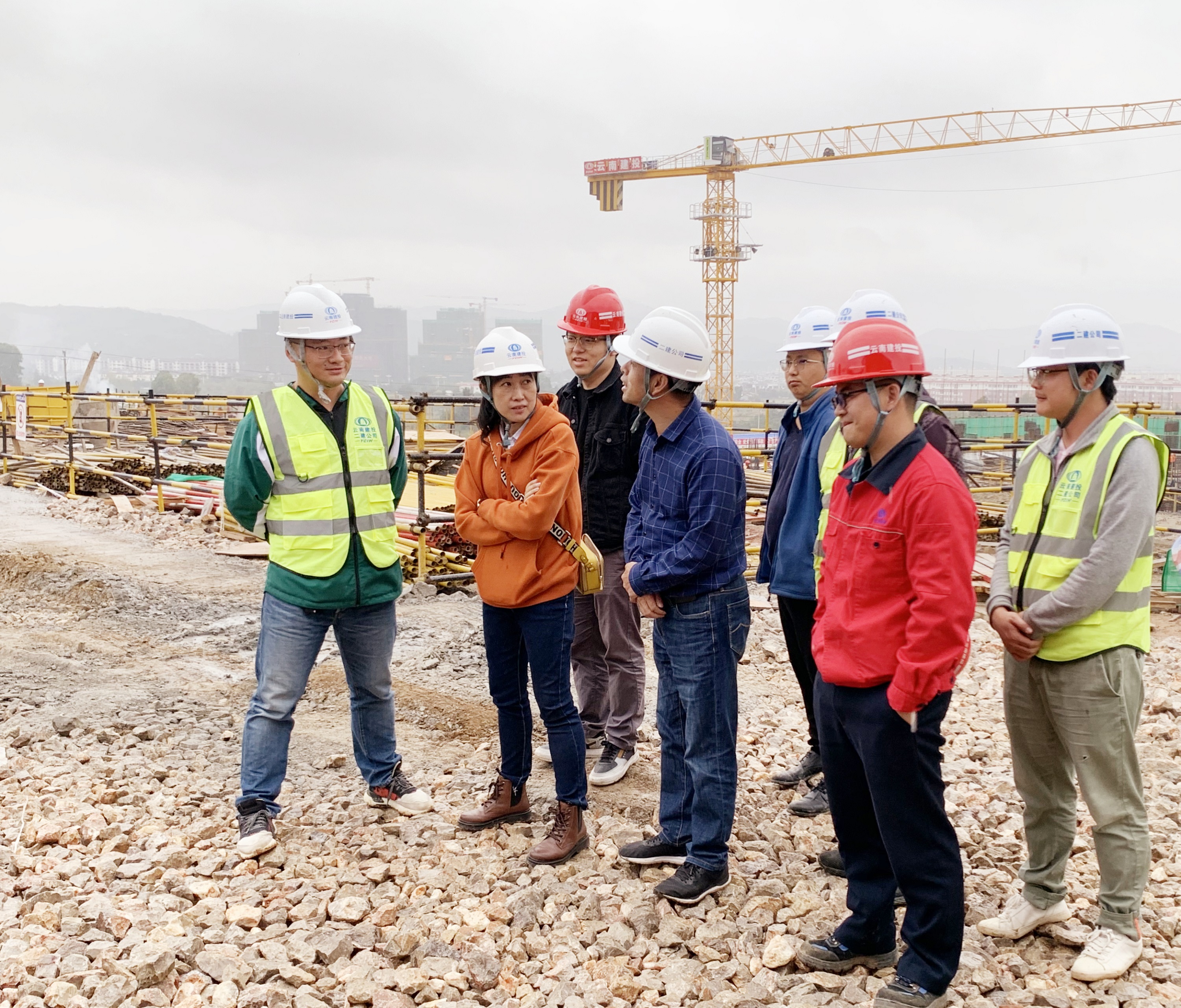 【我為群眾辦實事】公司領導檢查曲靖區(qū)域醫(yī)療中心項目-心腦血管醫(yī)院