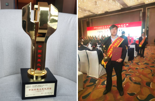 【創(chuàng)先爭優(yōu)】公司職工榮獲西南、西北八?。▍^(qū)）建筑業(yè)第二十六屆貢獻杯聯(lián)賽優(yōu)秀青年項目經理