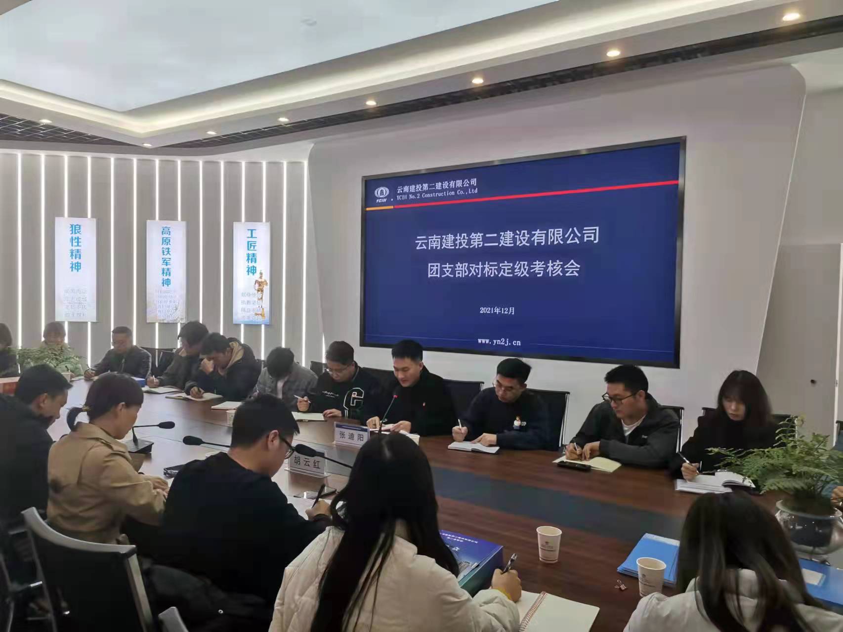 【調(diào)研檢查】集團團委調(diào)研組到公司進行團支部對標定級考核