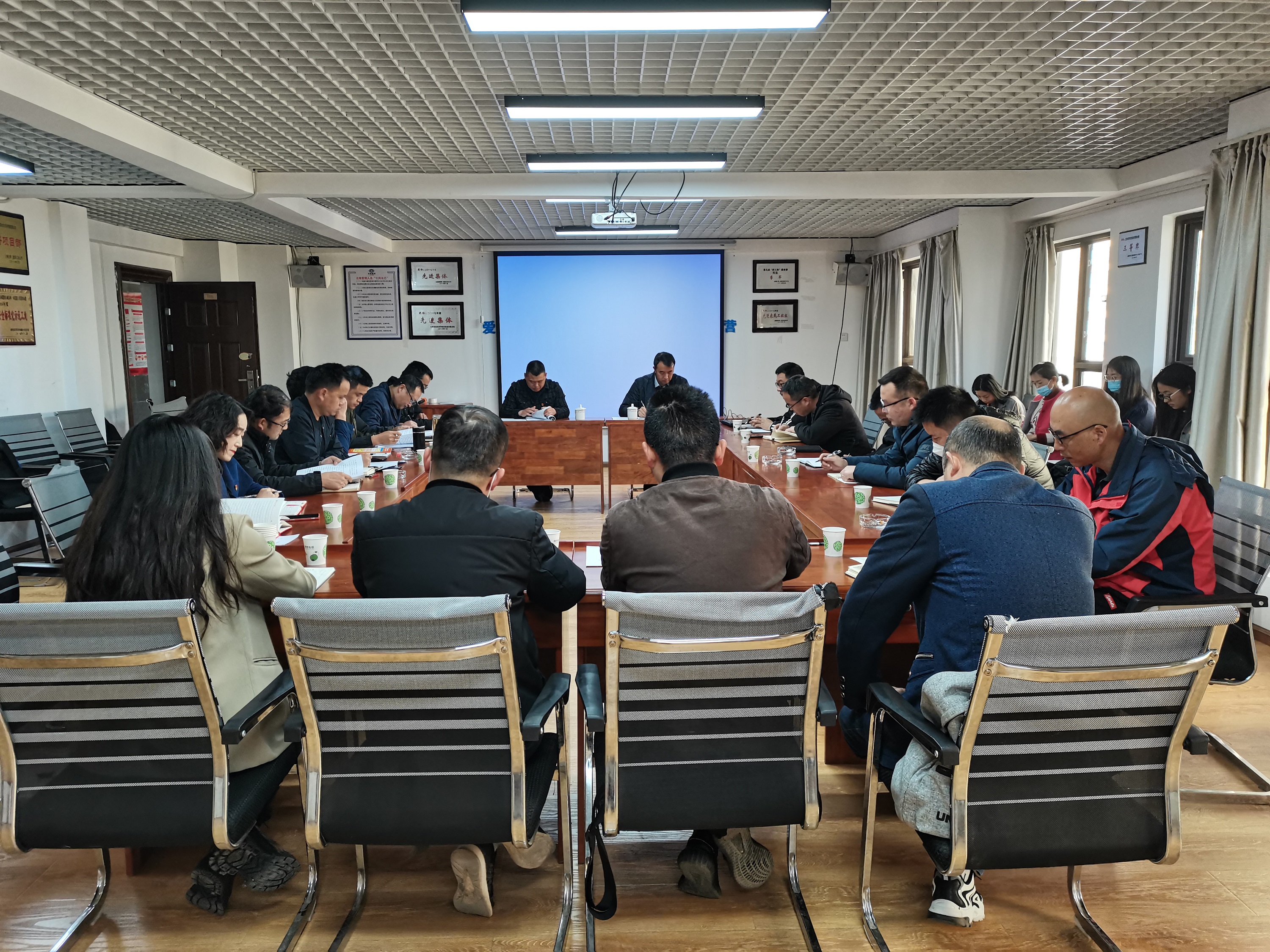 【組織生活會】公司領(lǐng)導(dǎo)督導(dǎo)第四直管部黨支部2021年度組織生活會