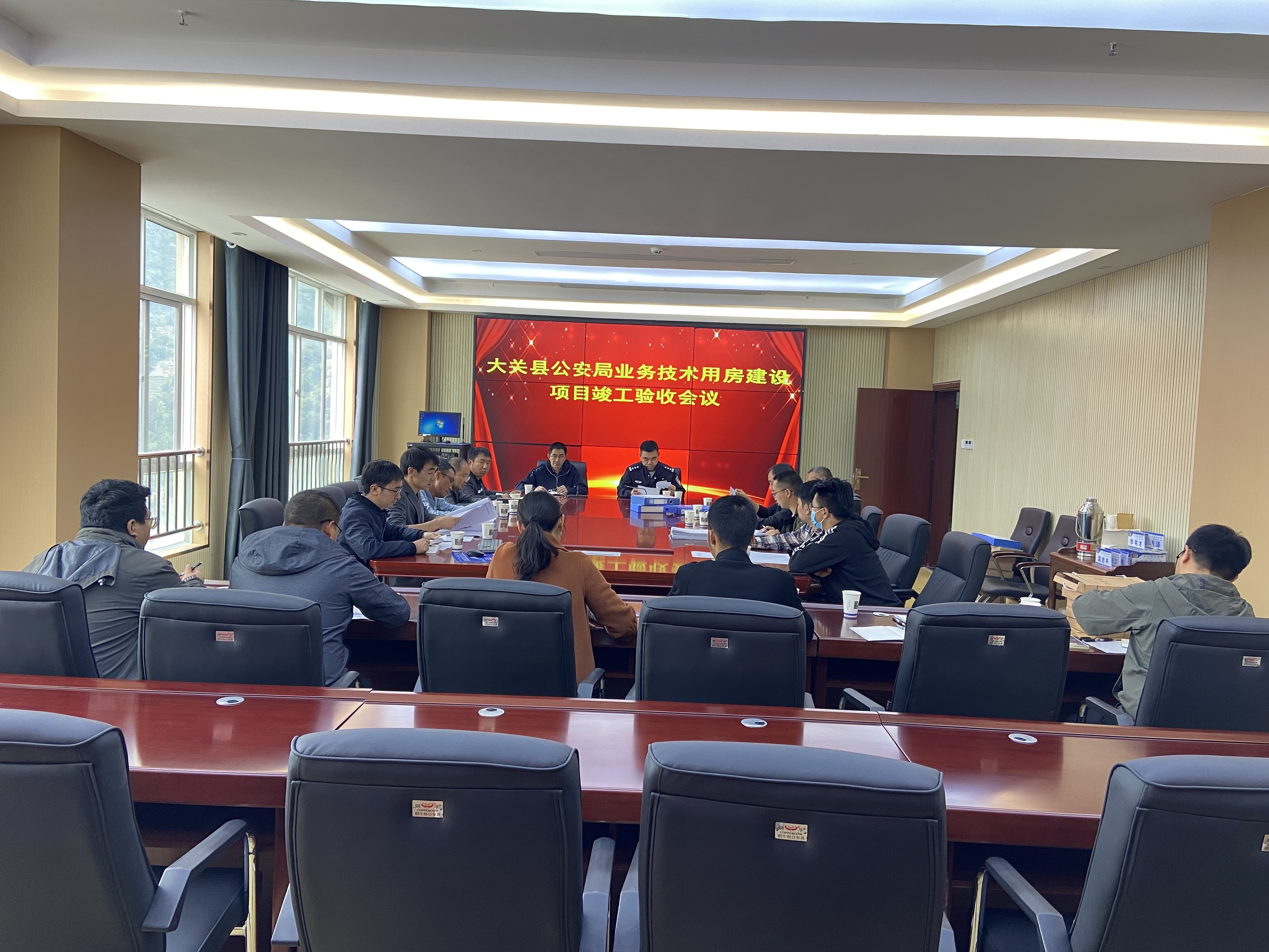 【項目動態(tài)】第十直管部承建的大關(guān)公安局業(yè)務(wù)技術(shù)用房建設(shè)項目順利通過竣工驗收