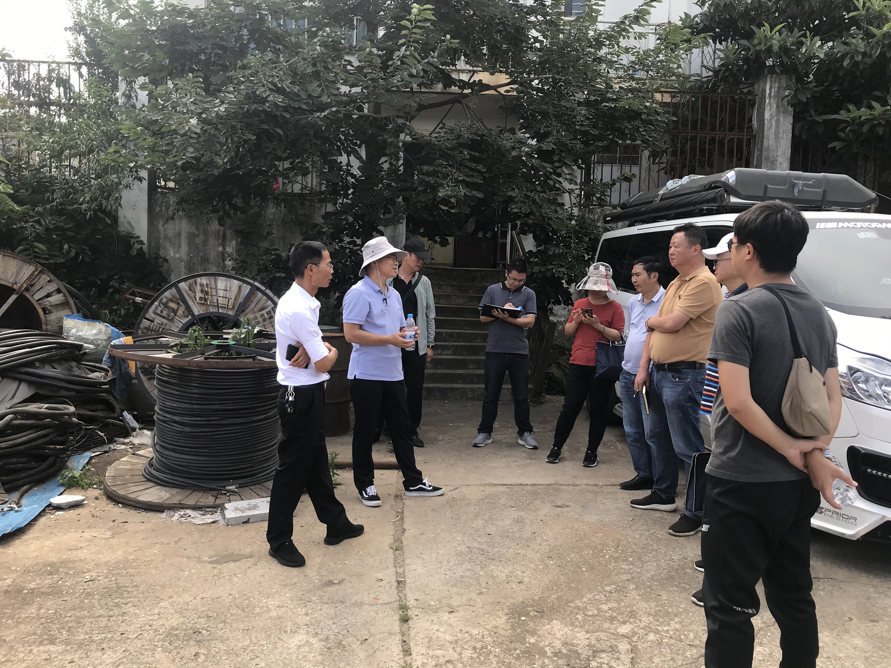 【調(diào)研檢查】集團自建房清查工作領導組對公司自建房安全隱患整改工作進行檢查