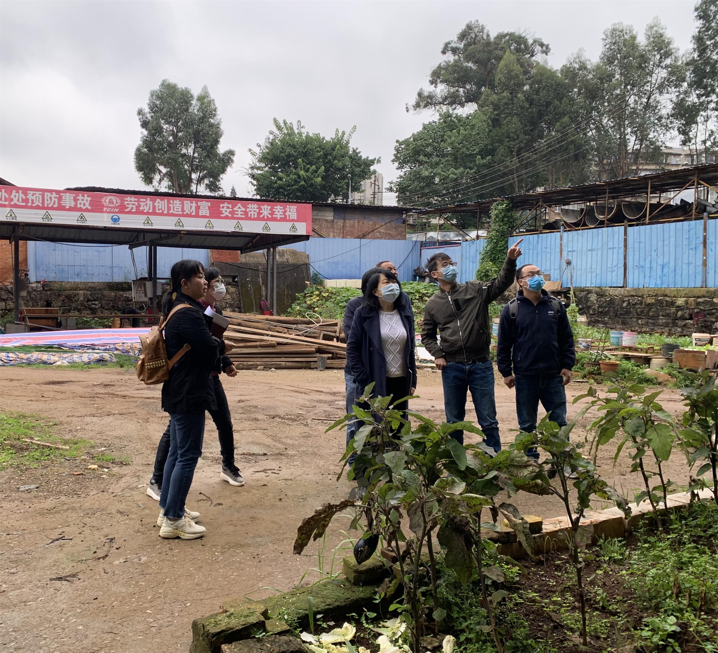 【調(diào)研檢查】集團總工辦（技術(shù)中心）聯(lián)合企業(yè)管理部對公司自建房安全隱患整改工作進行復(fù)查