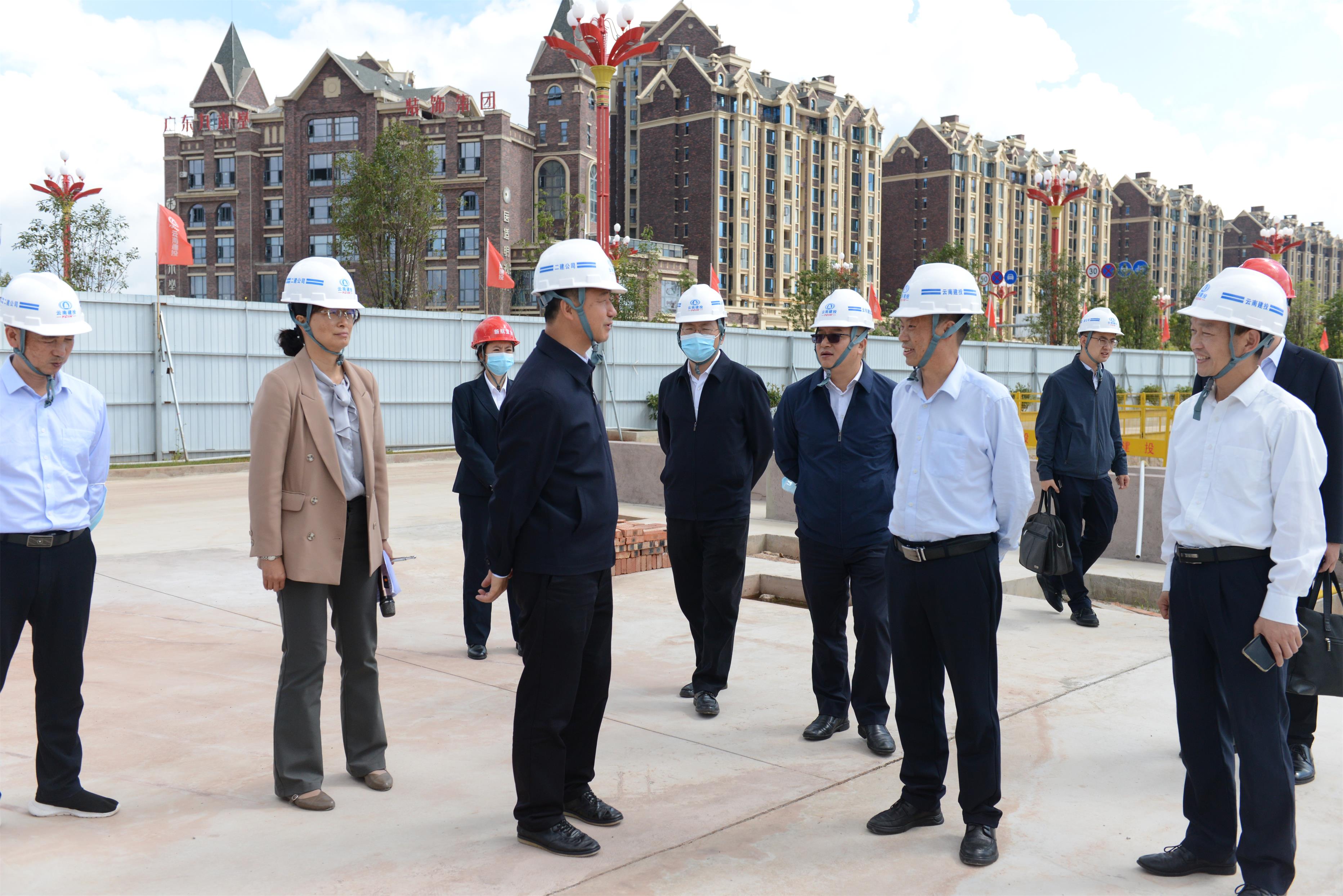 【調(diào)研檢查】楚雄州委書記劉勇調(diào)研楚雄新航鴻雅項(xiàng)目