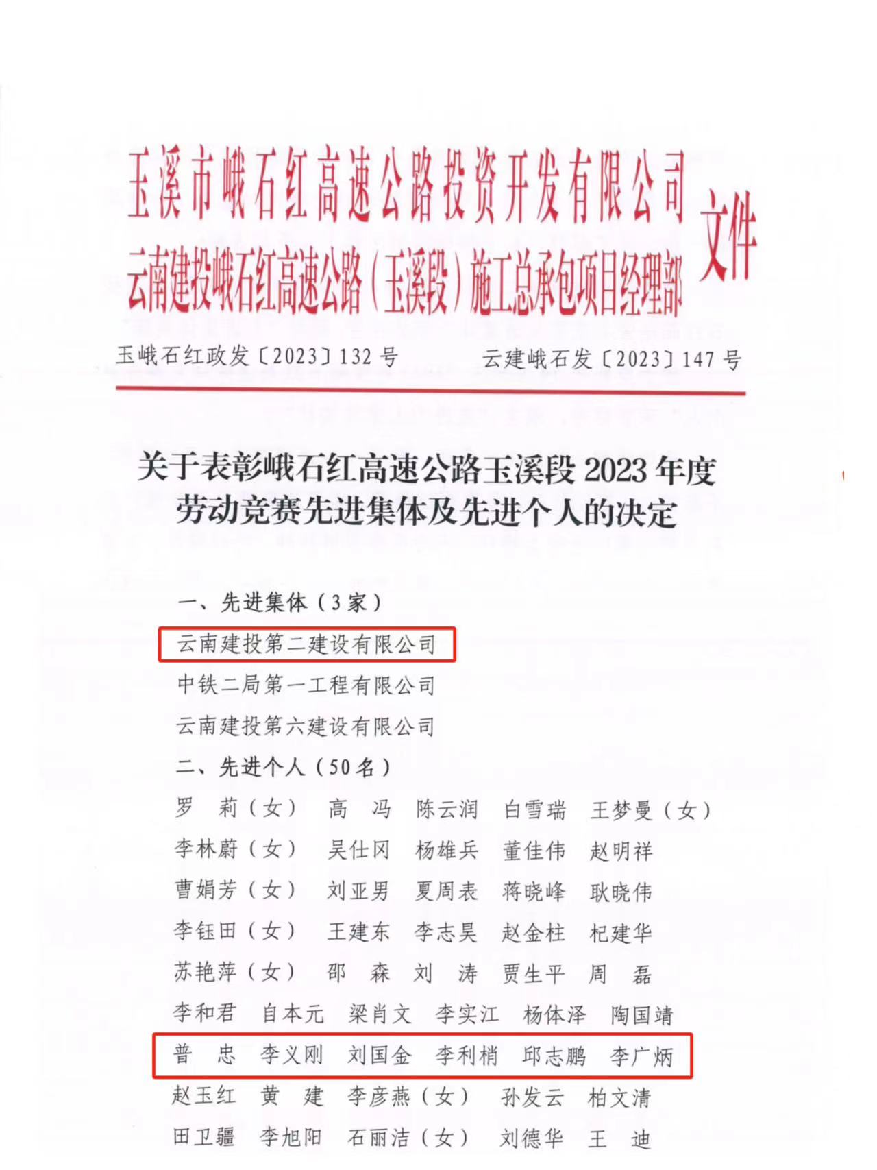 【創(chuàng)先爭(zhēng)優(yōu)】第十九直管部峨石紅高速項(xiàng)目在勞動(dòng)競(jìng)賽中斬獲佳績(jī)