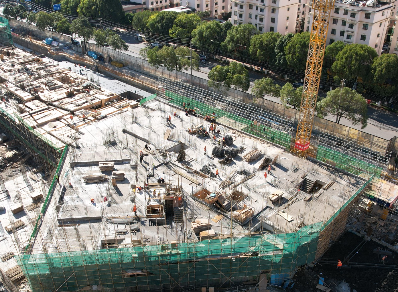 【百日攻堅(jiān)】金樾玖璋小區(qū)項(xiàng)目7、8號(hào)樓完成主體結(jié)構(gòu)±0.000節(jié)點(diǎn)