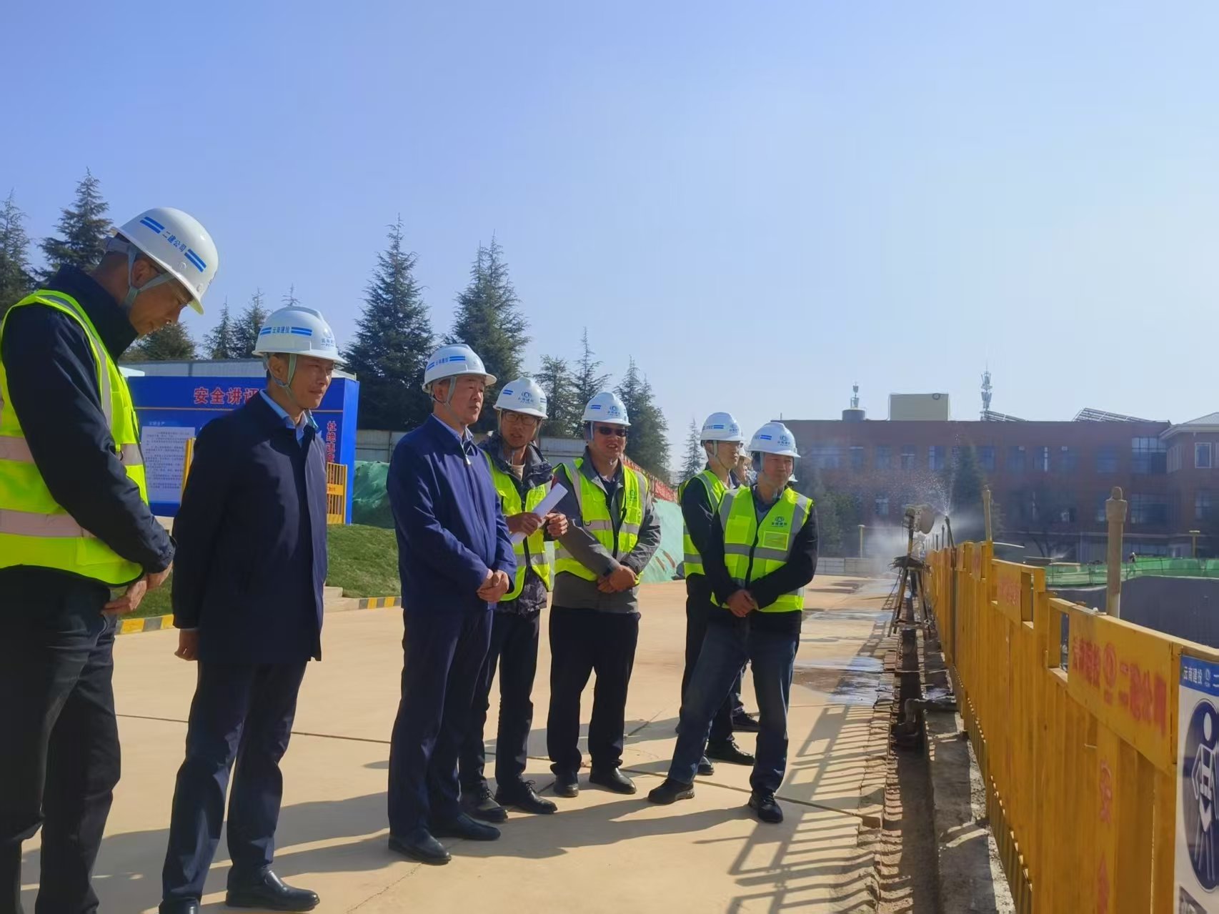 【公司要聞】孫道光到公司在建項目調(diào)研