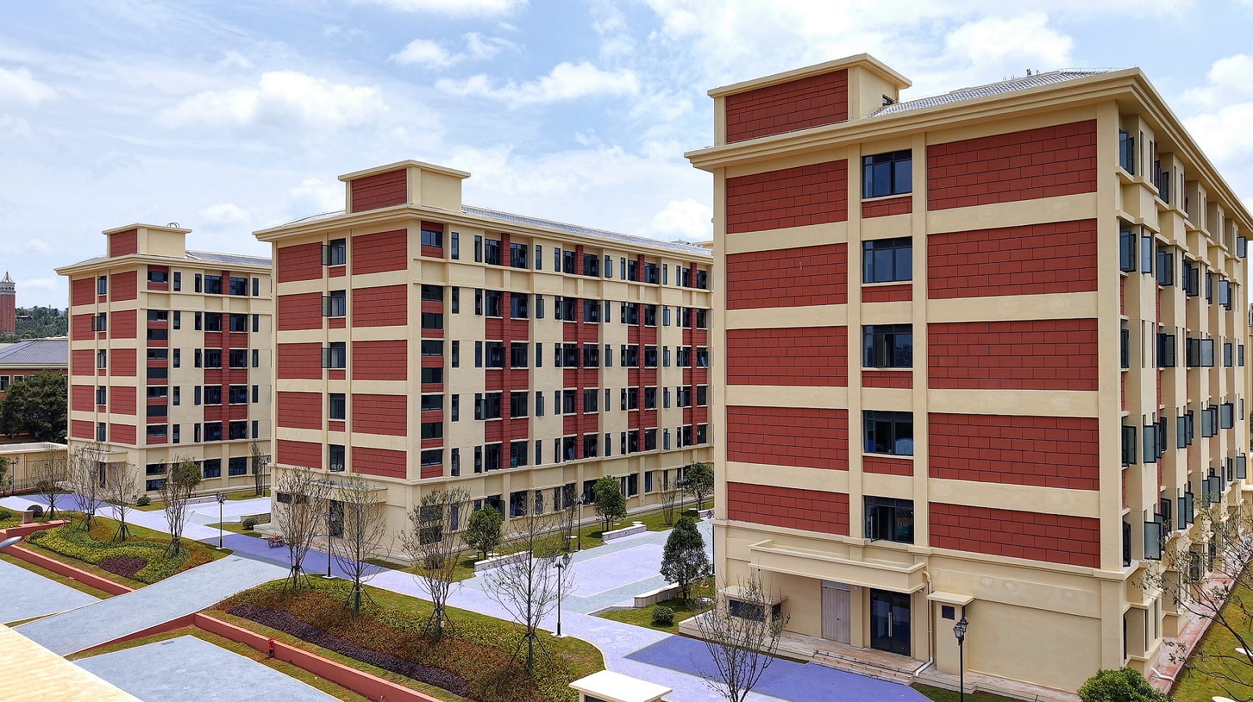 匠心鑄就校園新地標——云南大學學生宿舍項目-梓苑提前10天交付！